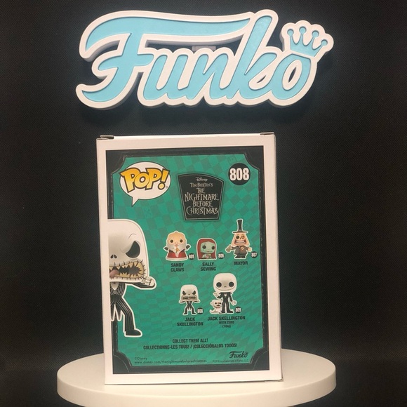 Jack Skellington- 808 - Disney- Mint Condition- Funko - Picture 6 of 8